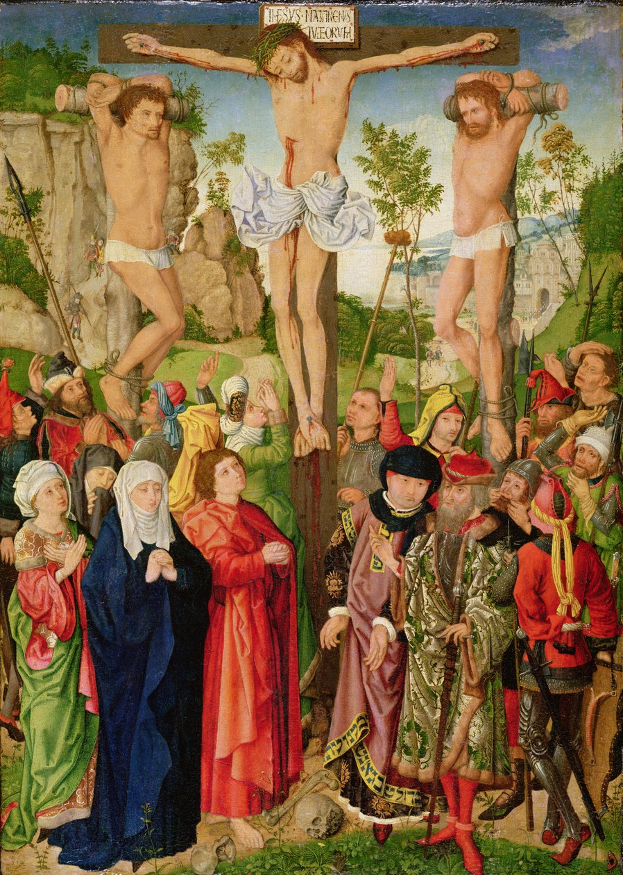 Onbekend beeld door Master of the Hersbruckel Altarpiece