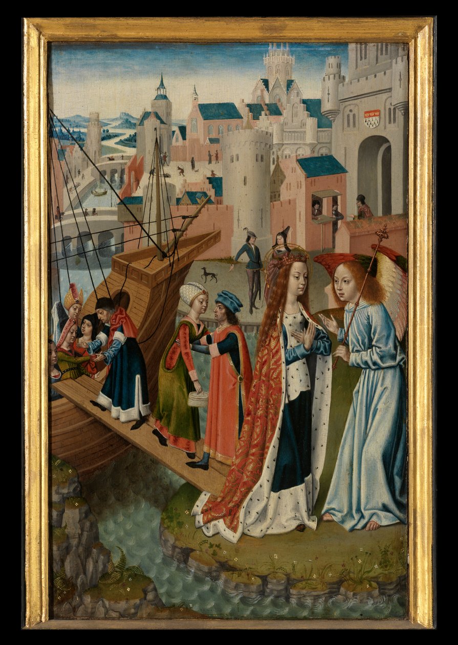 Paneel uit de Legende van Sint-Ursula door Master of the Legend of St. Ursula