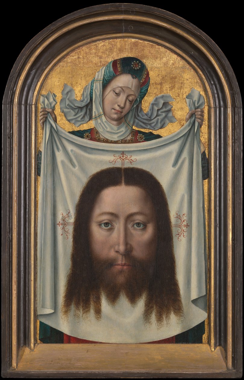 Sint Veronica door Master of the Legend of St. Ursula