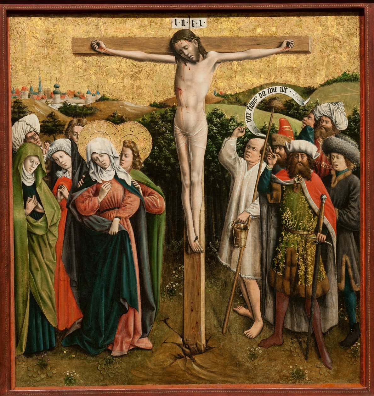 Altaarstuk met De Passie van Christus, ca. 1440s door Master of the Schlägl Altarpiece