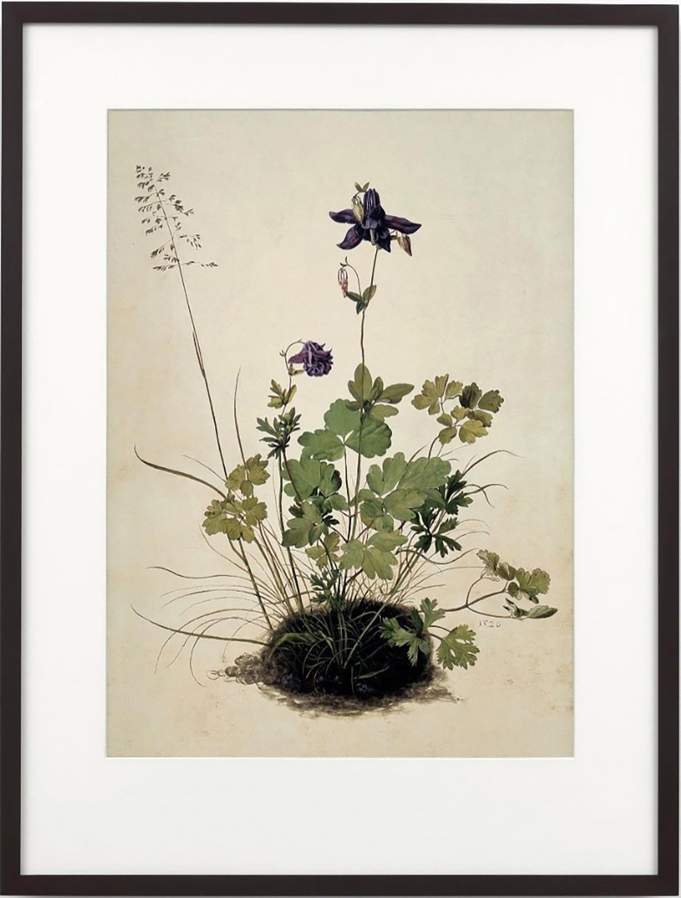 Columbine, 2018 (Houten frame, rand, LCD-scherm, ventilator en mediaspeler) door Mat Collishaw