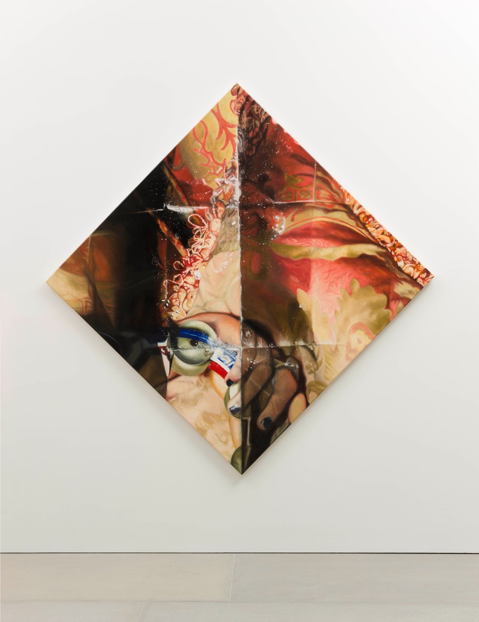 Verboden vrucht, 2012 (Olieverf op doek) door Mat Collishaw