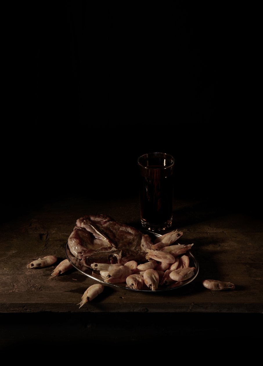 Laatste maaltijd in de dodencel, Texas; Martin Vegas, 2011 (C-type foto) door Mat Collishaw