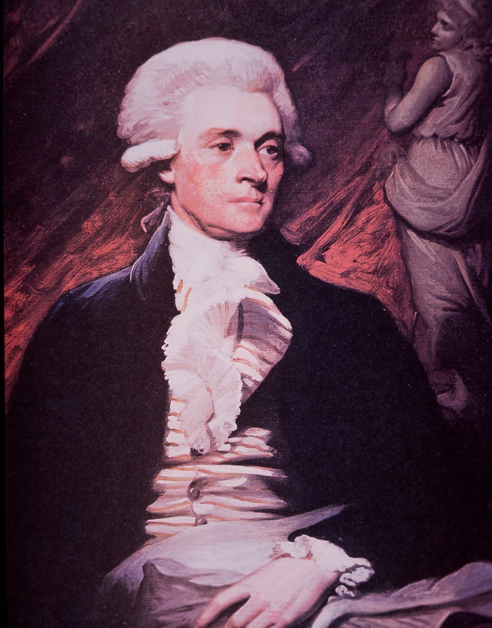 Thomas Jefferson als ambassadeur van de VS in Frankrijk door Mather (after) Brown