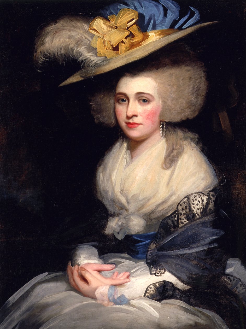 Abigail Adams Smith door Mather Brown, 1785 door Mather Brown