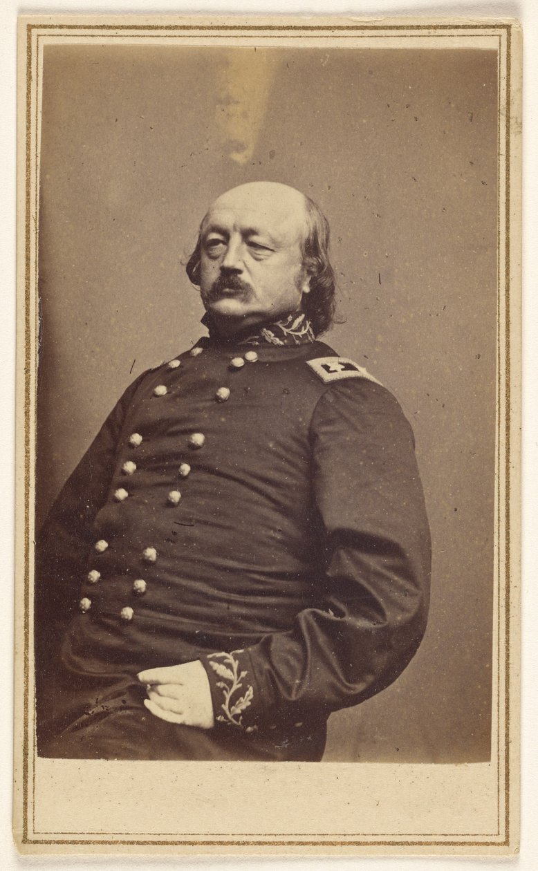 [Generaal-majoor] [Benjamin Franklin] Butler (1818 - 1893) door Mathew B. Brady