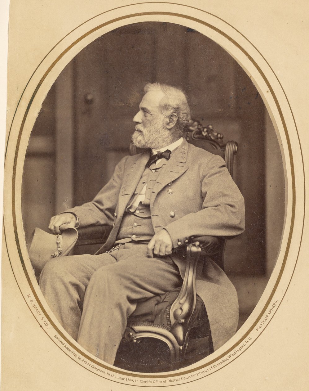 [Robert E. Lee] door Mathew B. Brady