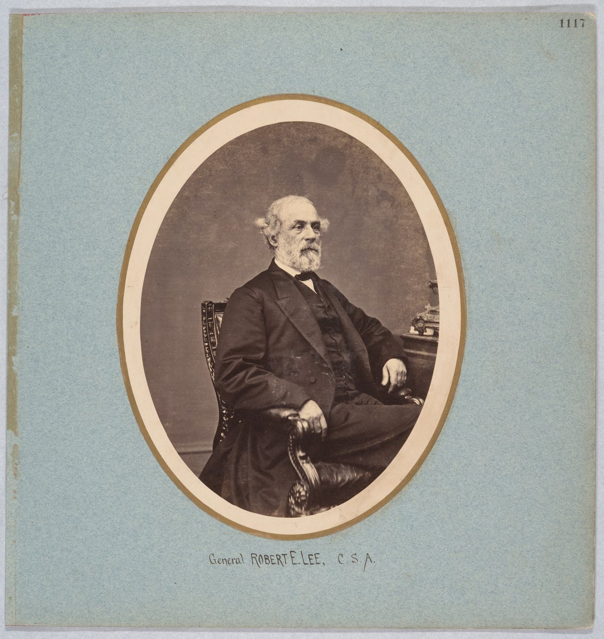 Robert E. Lee door Mathew B. Brady