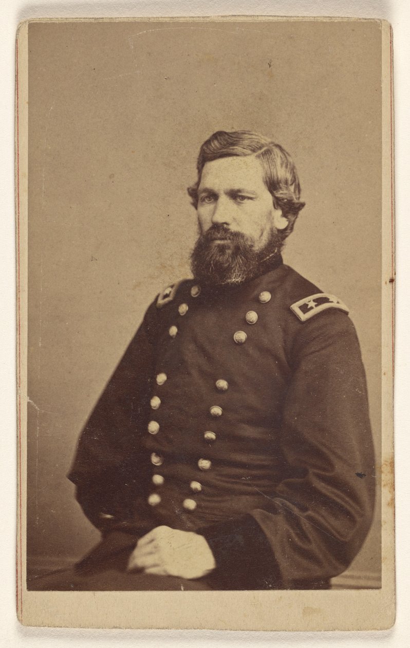 [Onbekende generaal van de Unie uit de Amerikaanse Burgeroorlog] door Mathew B. Brady
