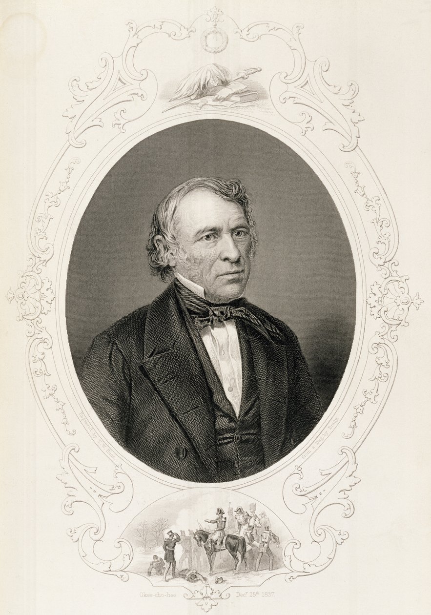 Generaal Zachary Taylor, uit 