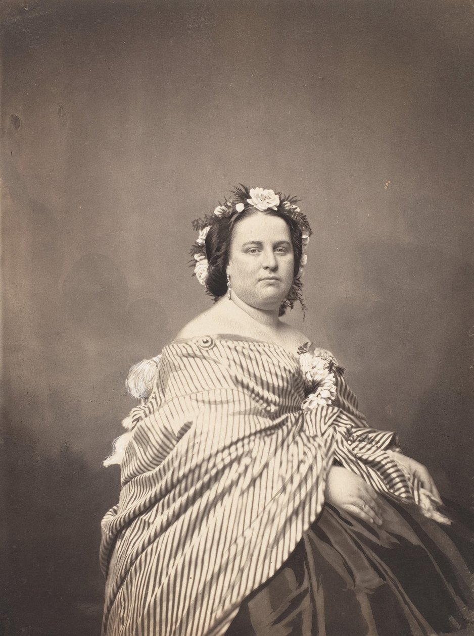 Madame Medori, ca. 1857 door Mathew Brady