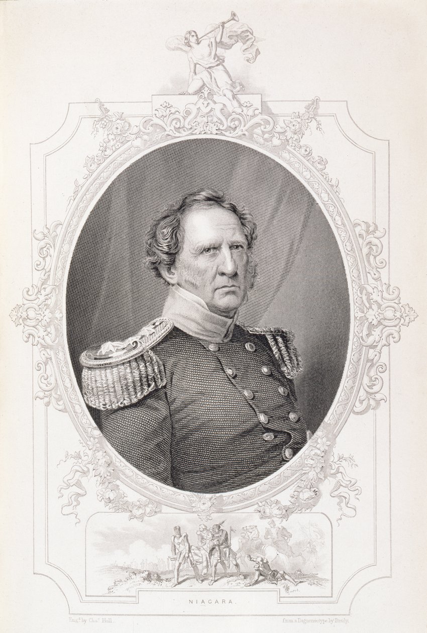 Winfield Scott (1786-1866) uit 