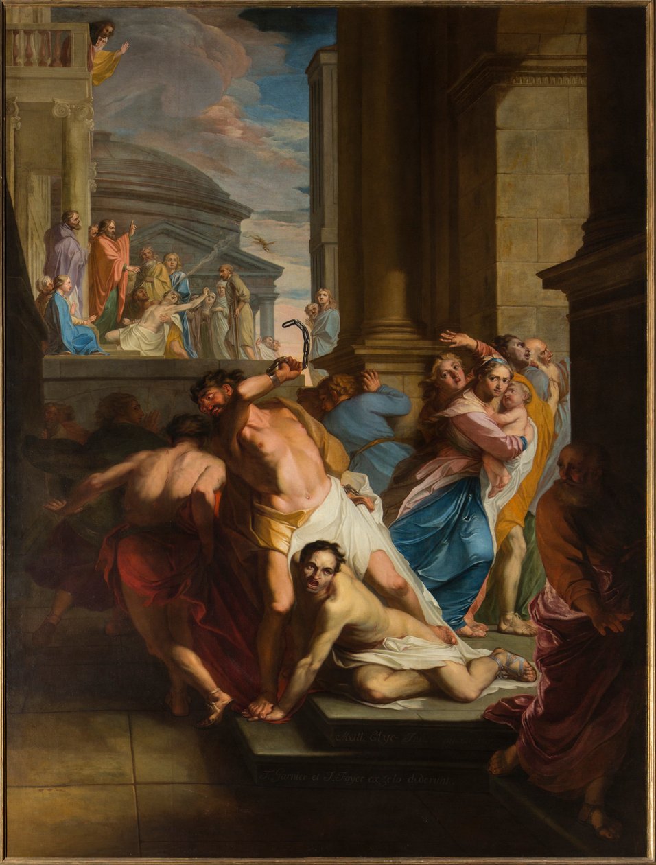 De zonen van Sceva door Mathieu (1658 1741) Elias