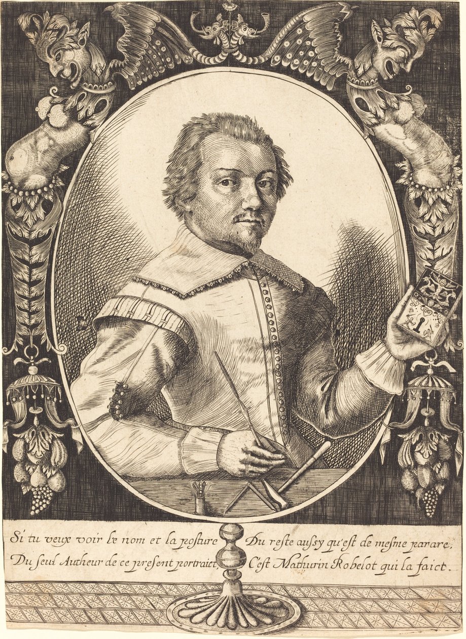 Zelfportret door Mathurin Robelot