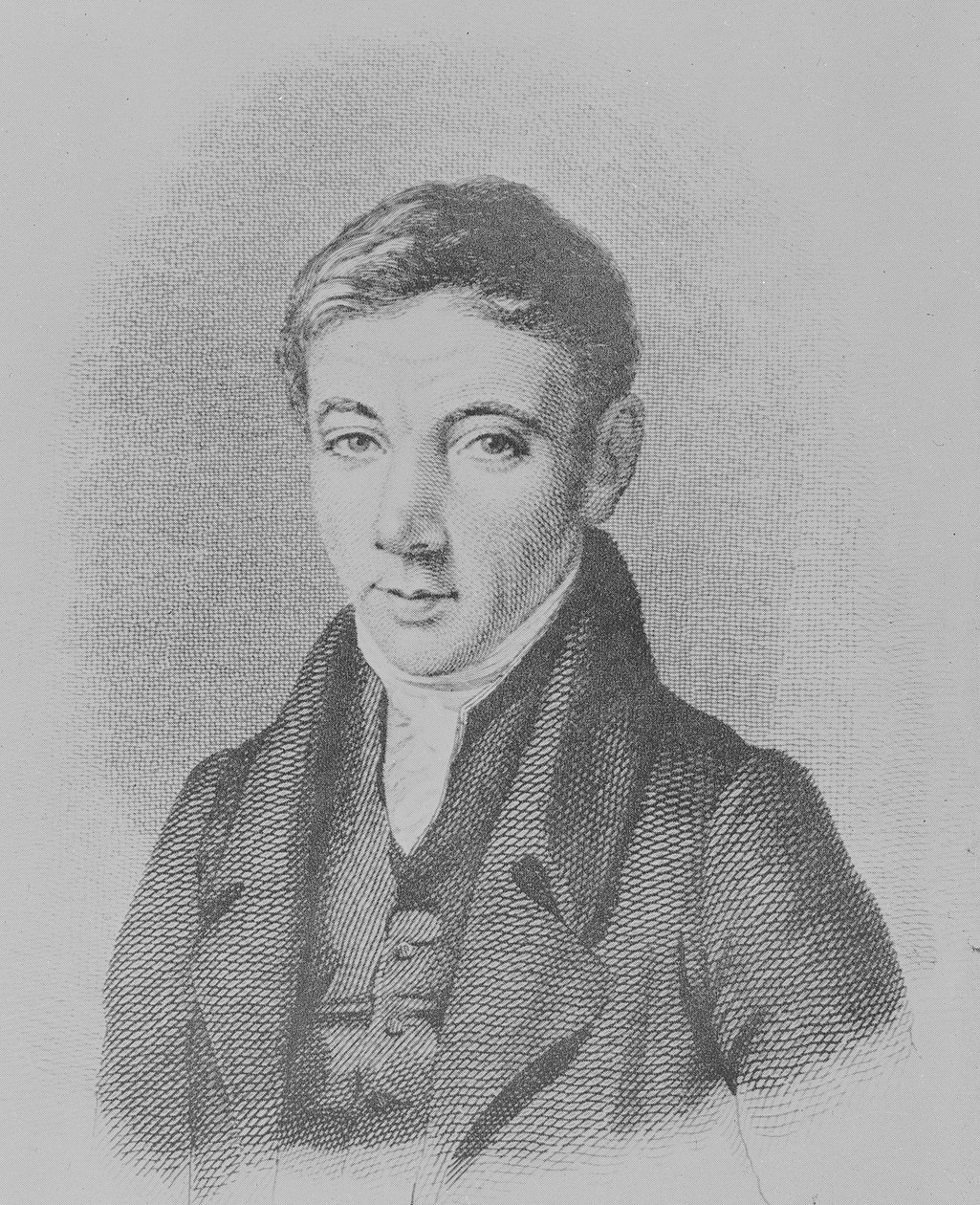 Robert Owen, 1823 door Matilda Heming