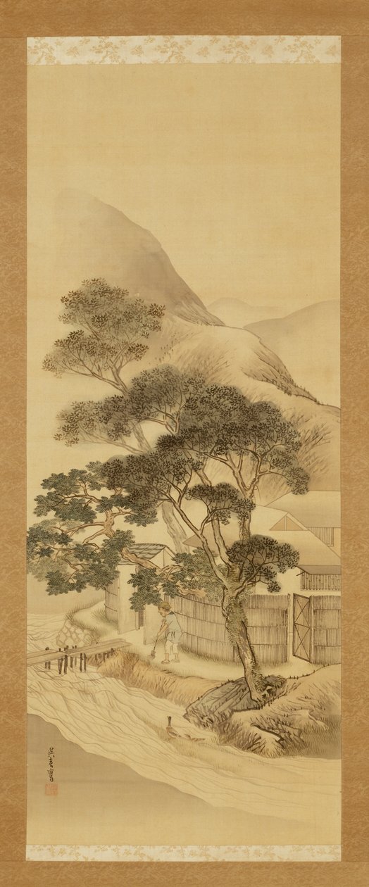 door Matsumura Goshun