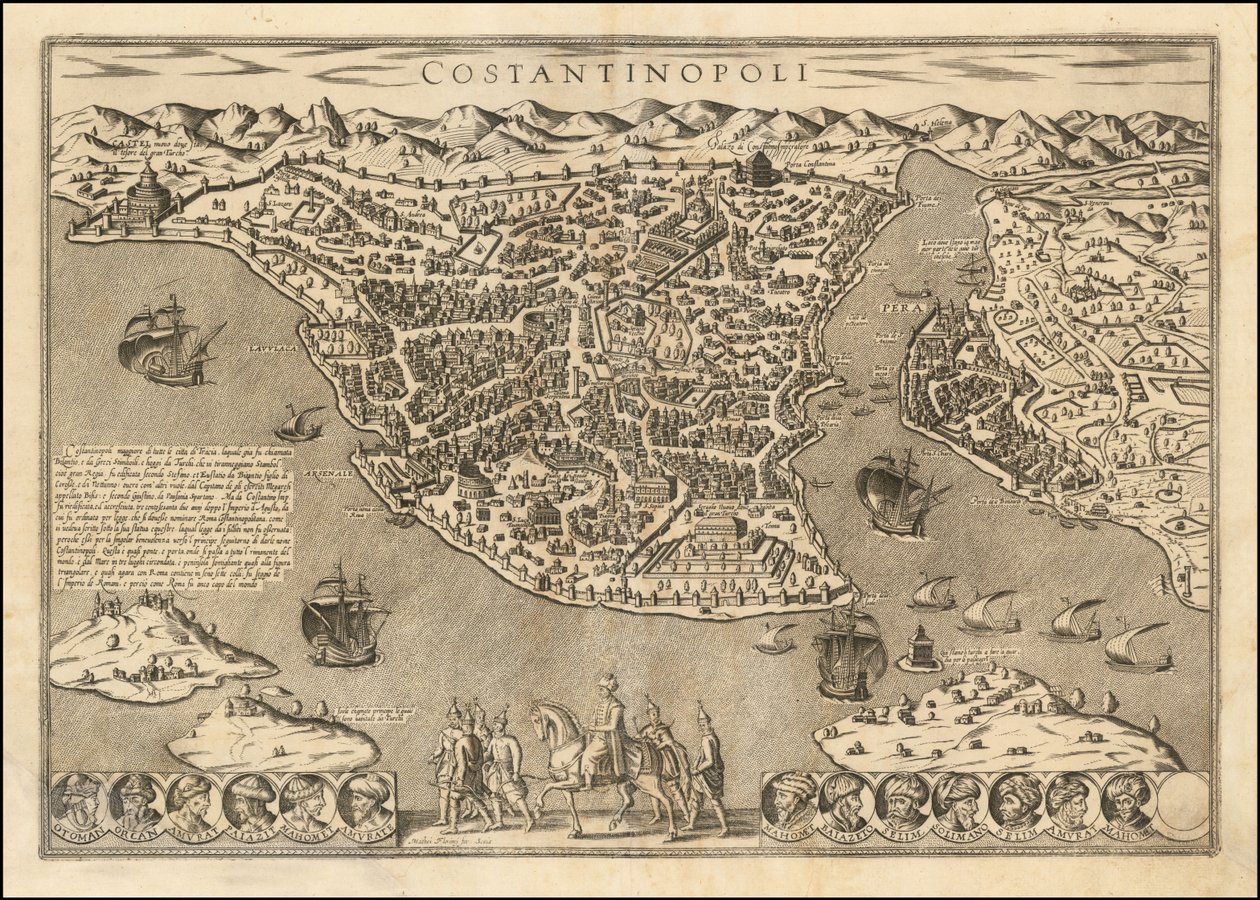 Constantinopel door Matteo Florimi