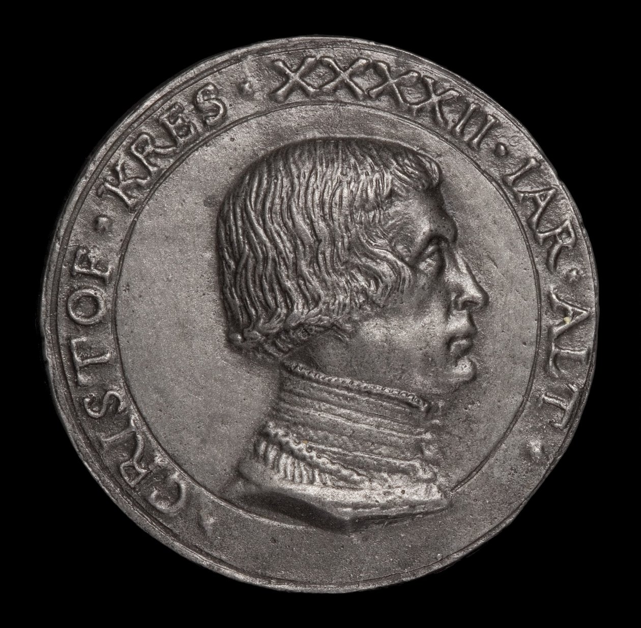 Christoph Kress von Kressenstein, 1484-1535, Patriciër en Diplomaat [voorzijde], 1526 door Matthes Gebel