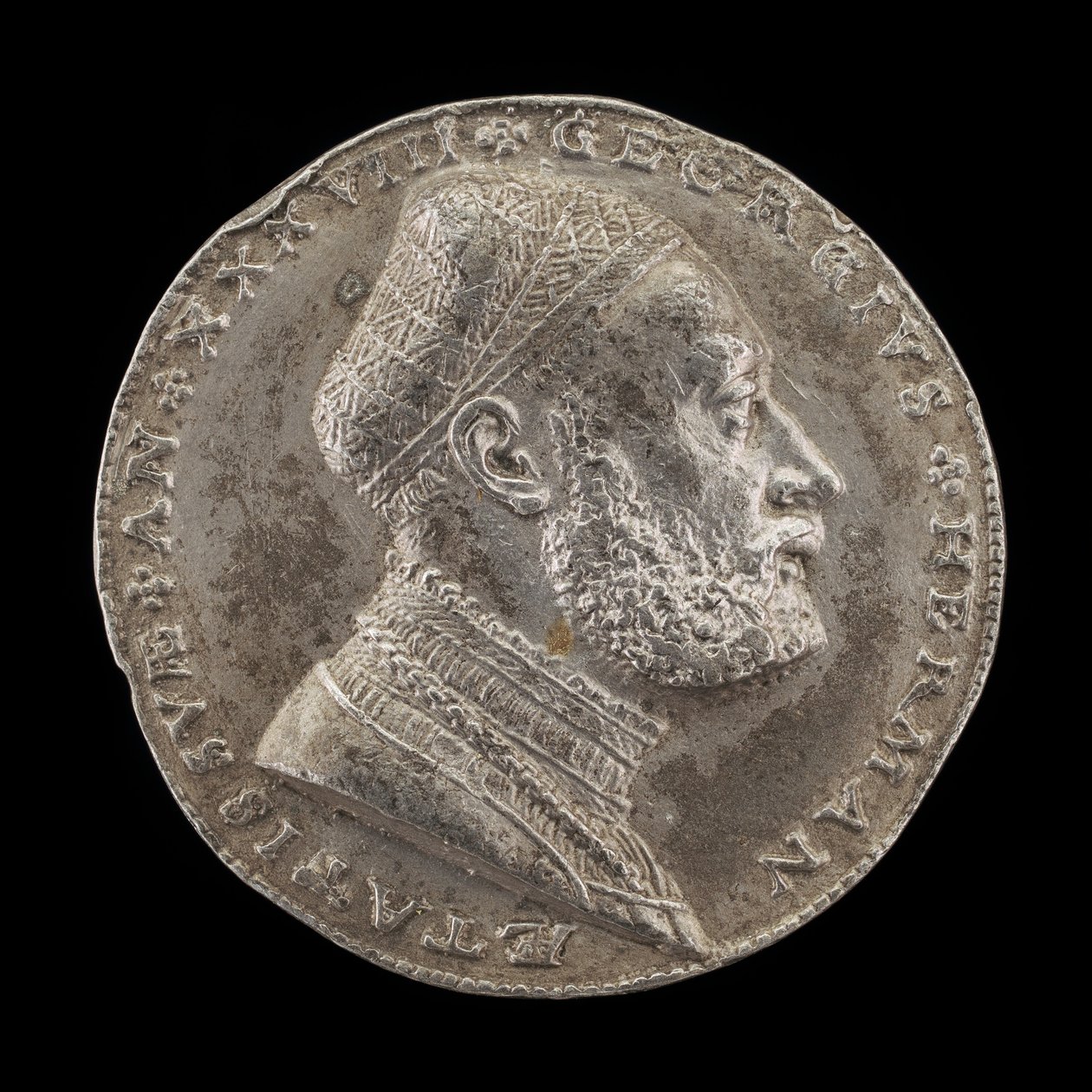 Georg Hermann, Duitse Filosoof [voorzijde] door Matthes Gebel