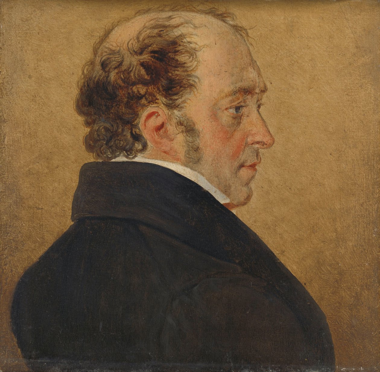Zelfportret door Mattheus Ignatius van Bree
