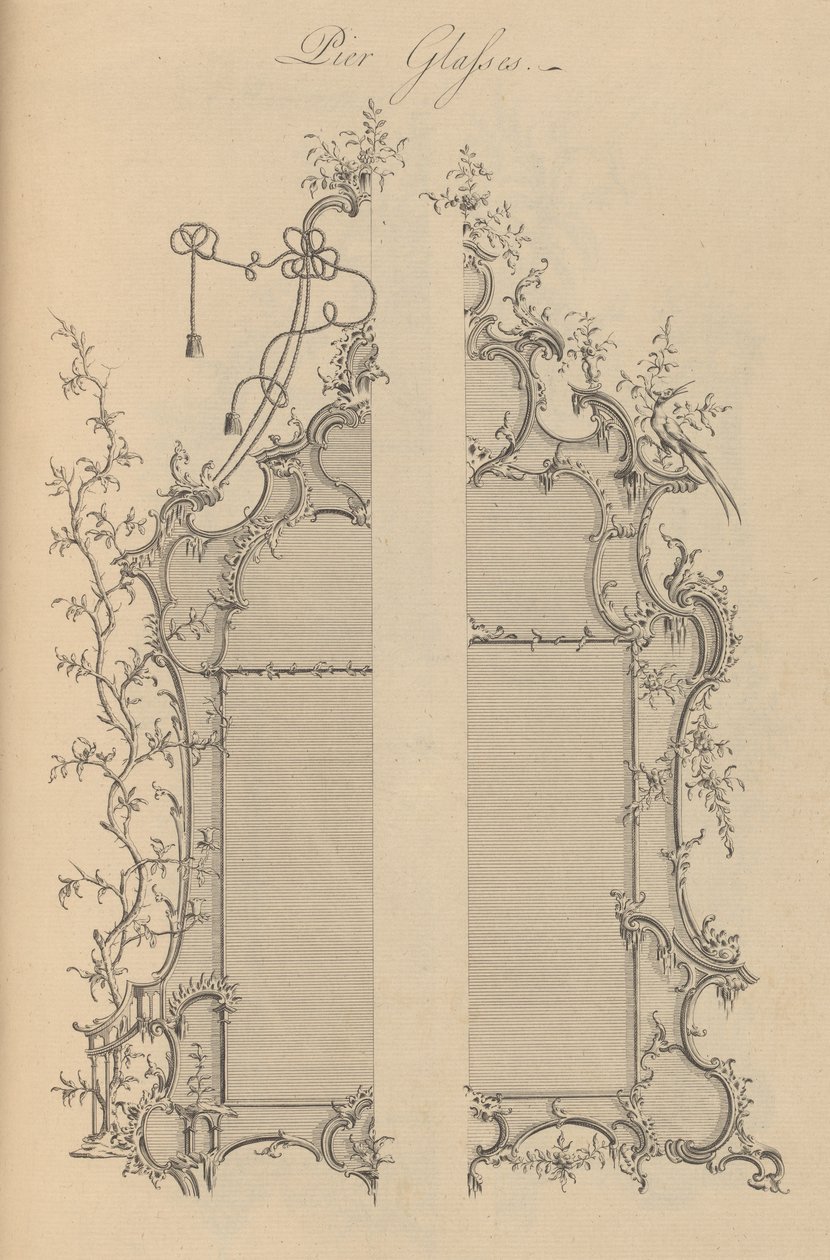 Een algemeen systeem van nuttige en decoratieve meubels..., 1759-1763 door Matthew Darly