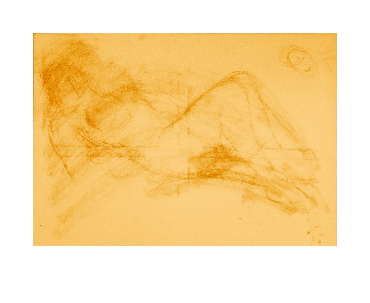 zij doet wat, 2008 (potlood/gouache) door Matthew Hilton