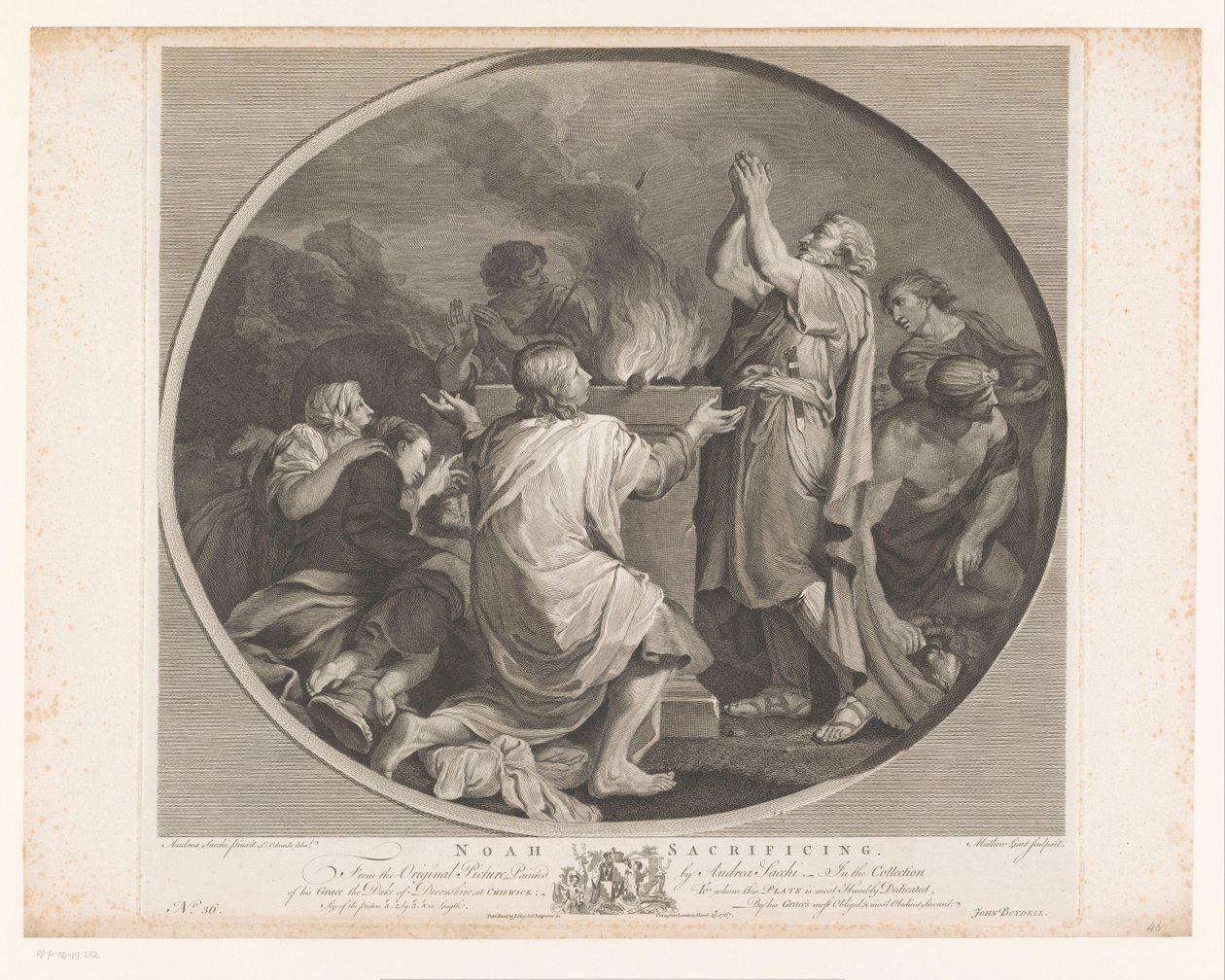 Offer van Noach door Matthew Liart
