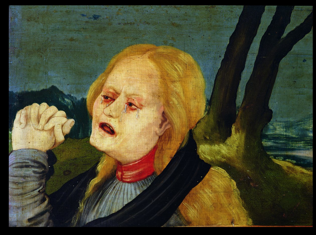 Maria Magdalena van het predellapaneel van het Isenheim Altaarstuk, c.1512-16 door Matthias Grünewald