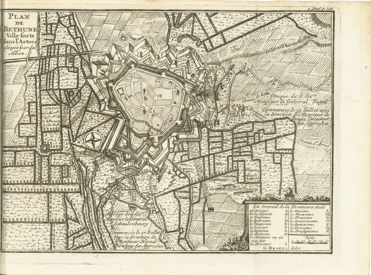 Beleg van Béthune, 1710 door Matthijs Pool (possibly)