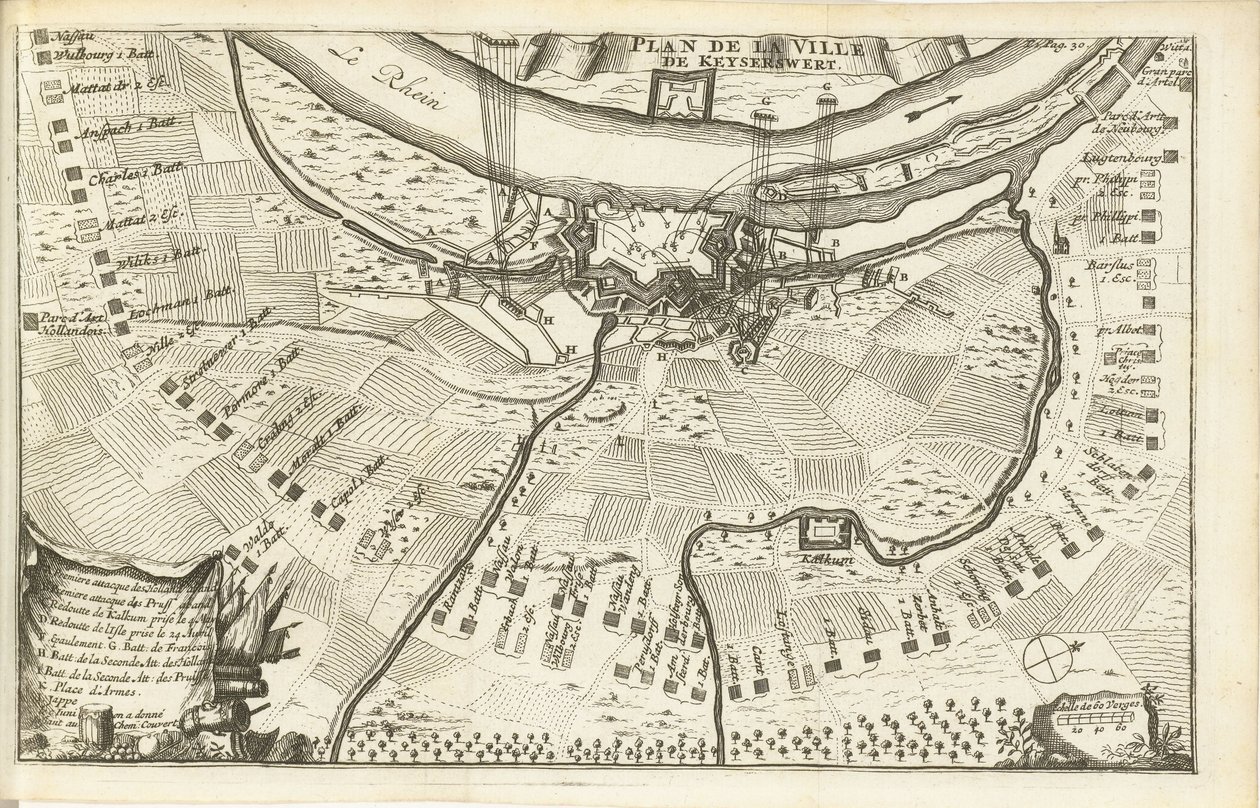 Beleg van Keizersweerd, 1702 door Matthijs Pool (possibly)