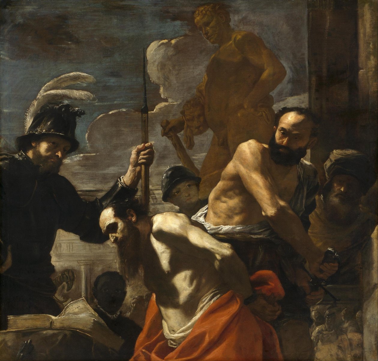 Het martelaarschap van Sint Paulus door Mattia Preti
