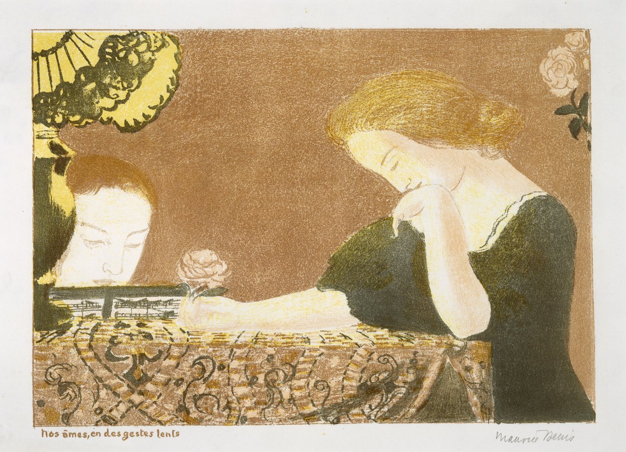 Onze Zielen, In Langzame Bewegingen, 1892-99 door Maurice Denis