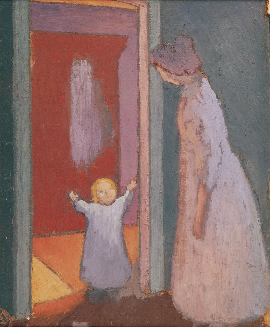 Het kind in de deuropening, 1897 door Maurice Denis