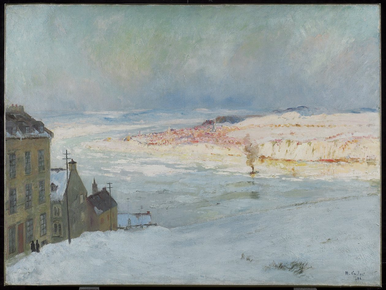 Levis uit Quebec, 1906 door Maurice Galbraith Cullen