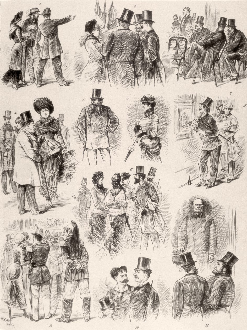 Opening van de Salon de Paris, 1880 door Maurice Charles Mathieu Bonvoisin