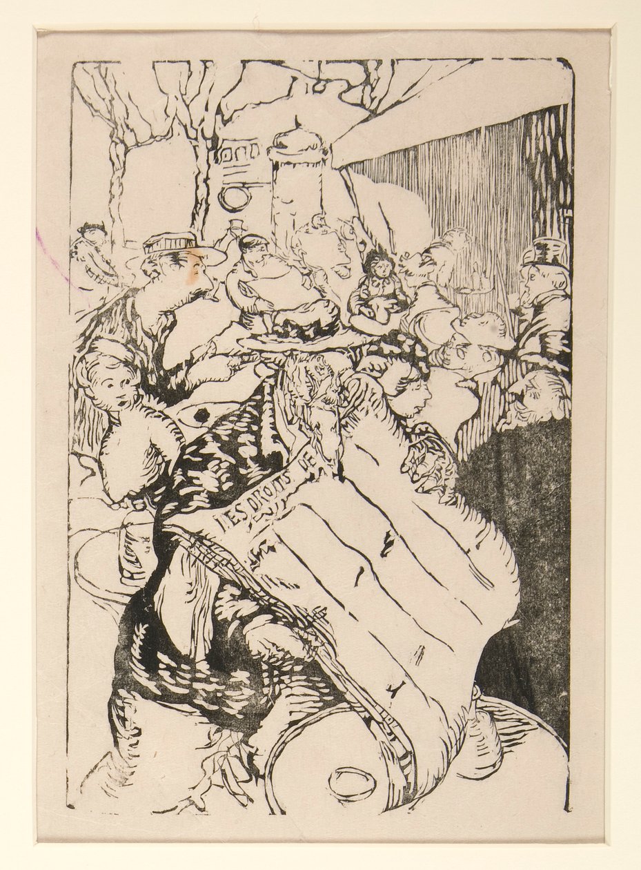 Les camelots de la Pensee, Les Boulevards, p. 45 door Maurice Delcourt