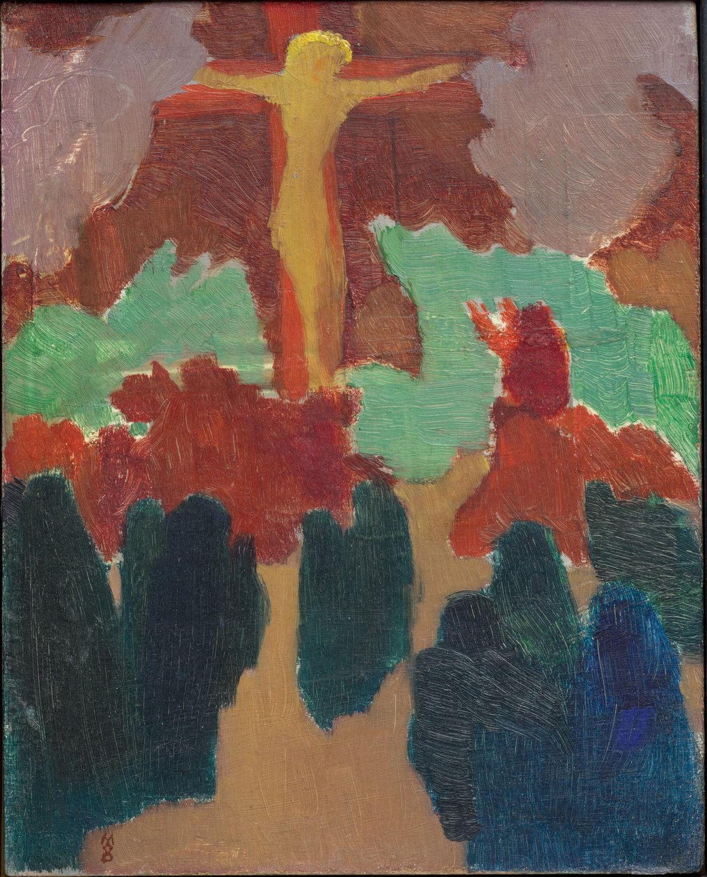 Der orangefarbene Christus door Maurice Denis