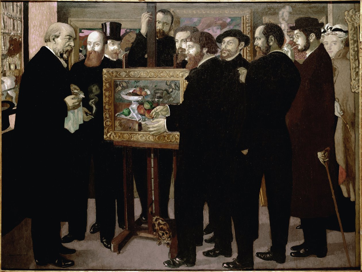 Eerbetoon aan Cezanne door Maurice Denis