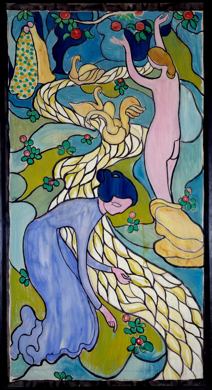 Vrouwen bij de beek door Maurice Denis