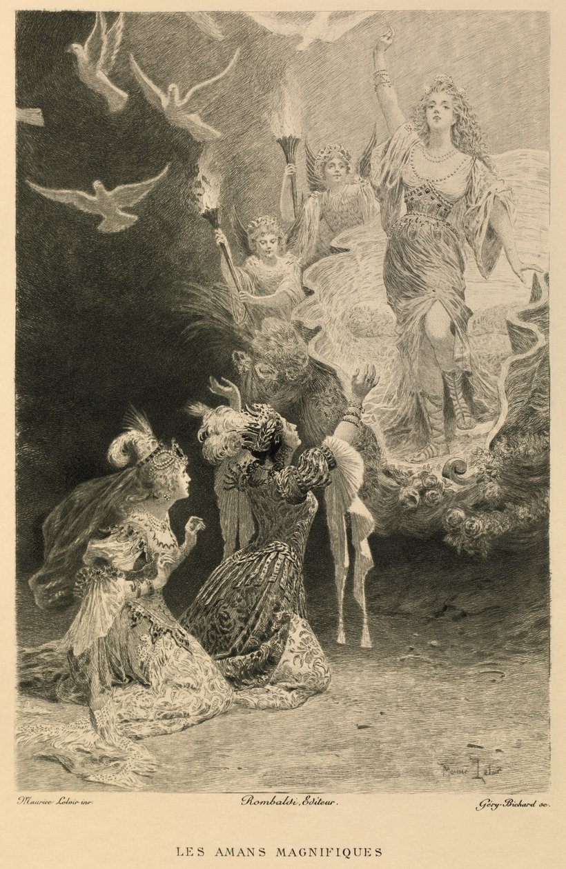 De prachtige minnaars van Moliere door Maurice Leloir