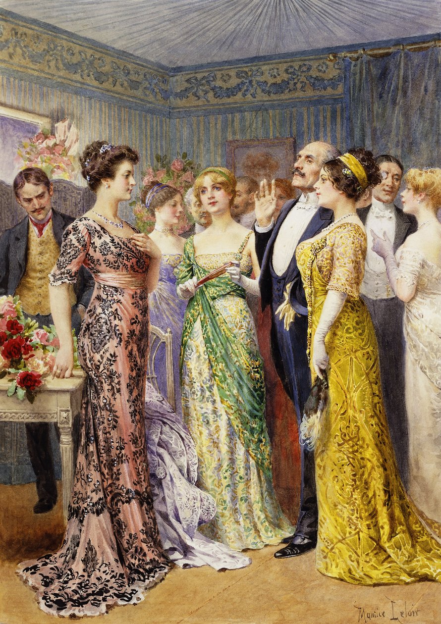 Scènes van La Rampe door Maurice Leloir