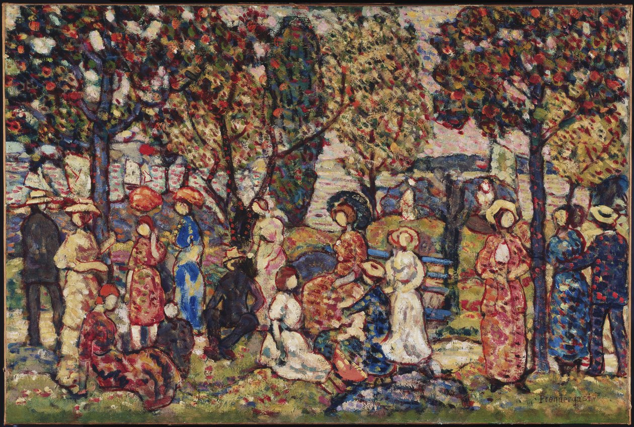 Herfst door Maurice Prendergast