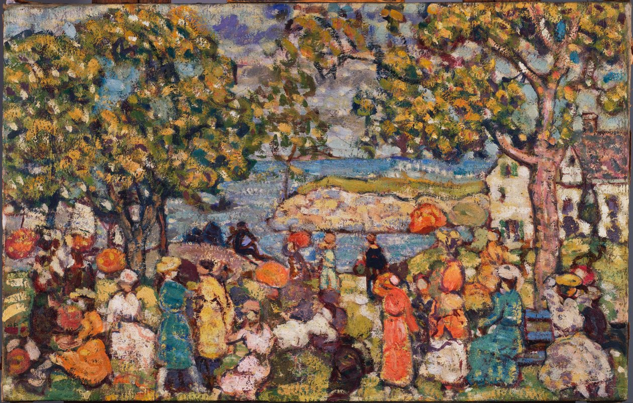 Picknick door Maurice Prendergast