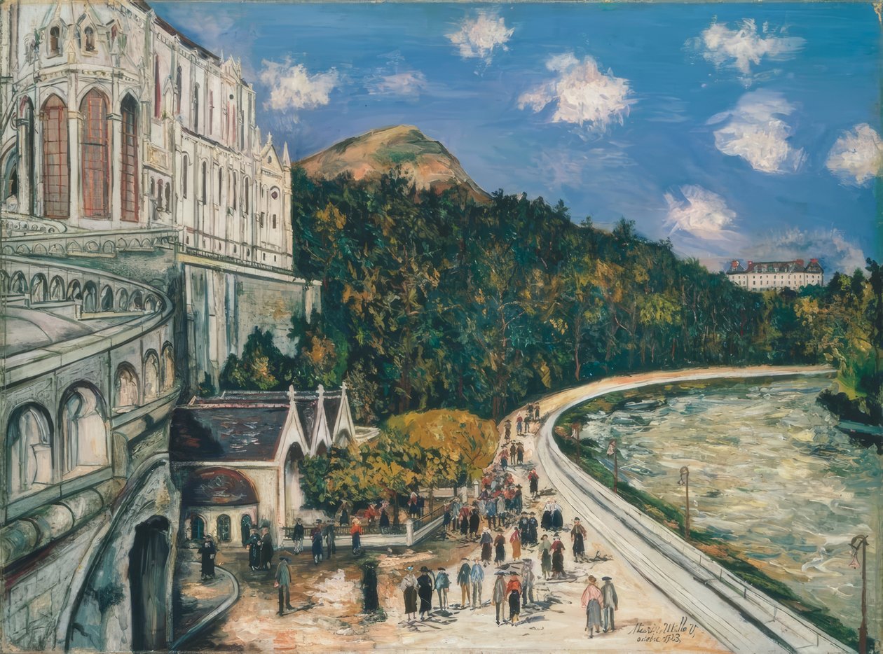 De Basiliek van Onze-Lieve-Vrouw door Maurice Utrillo