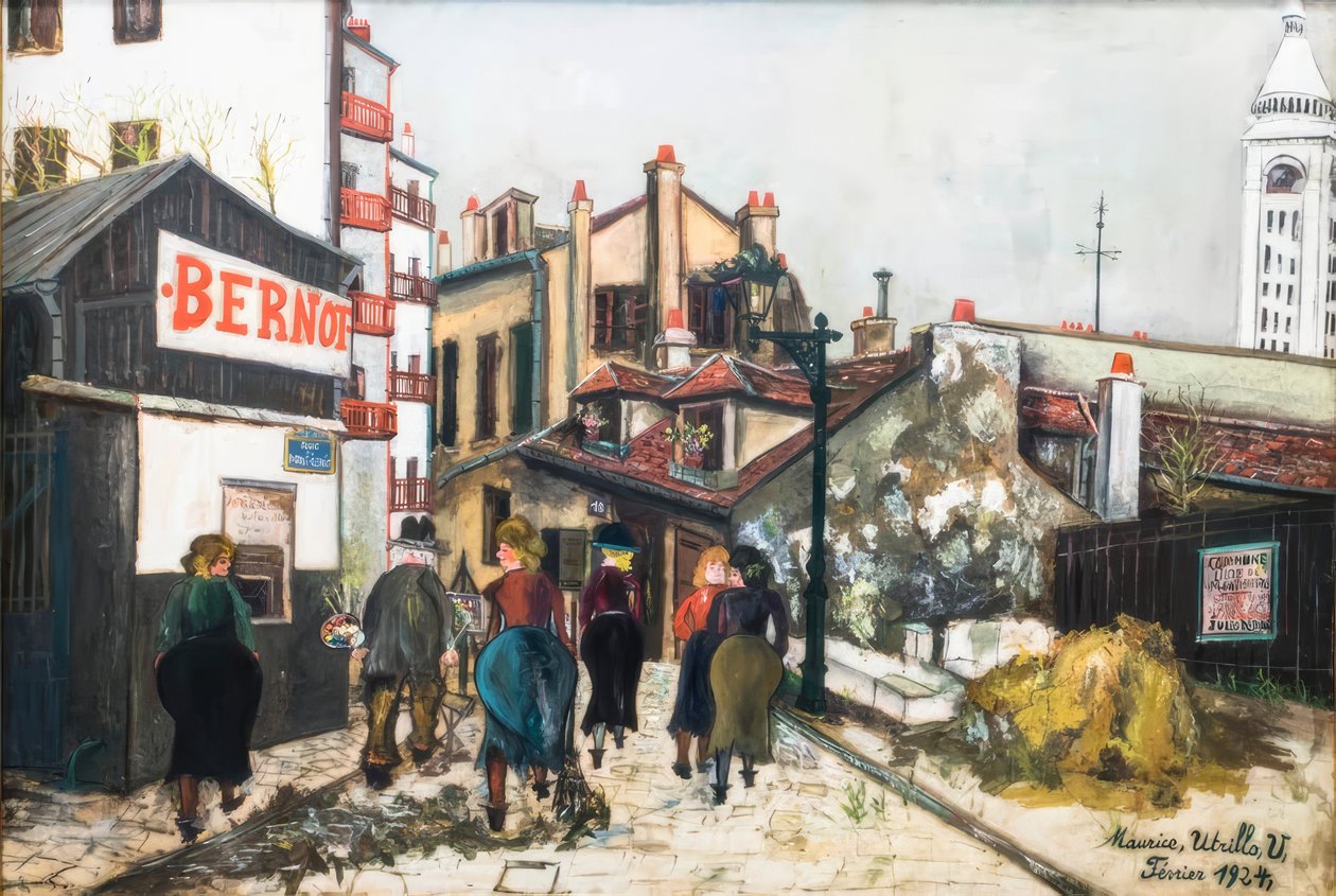 Das Haus Bernot von Maurice Utrillo
