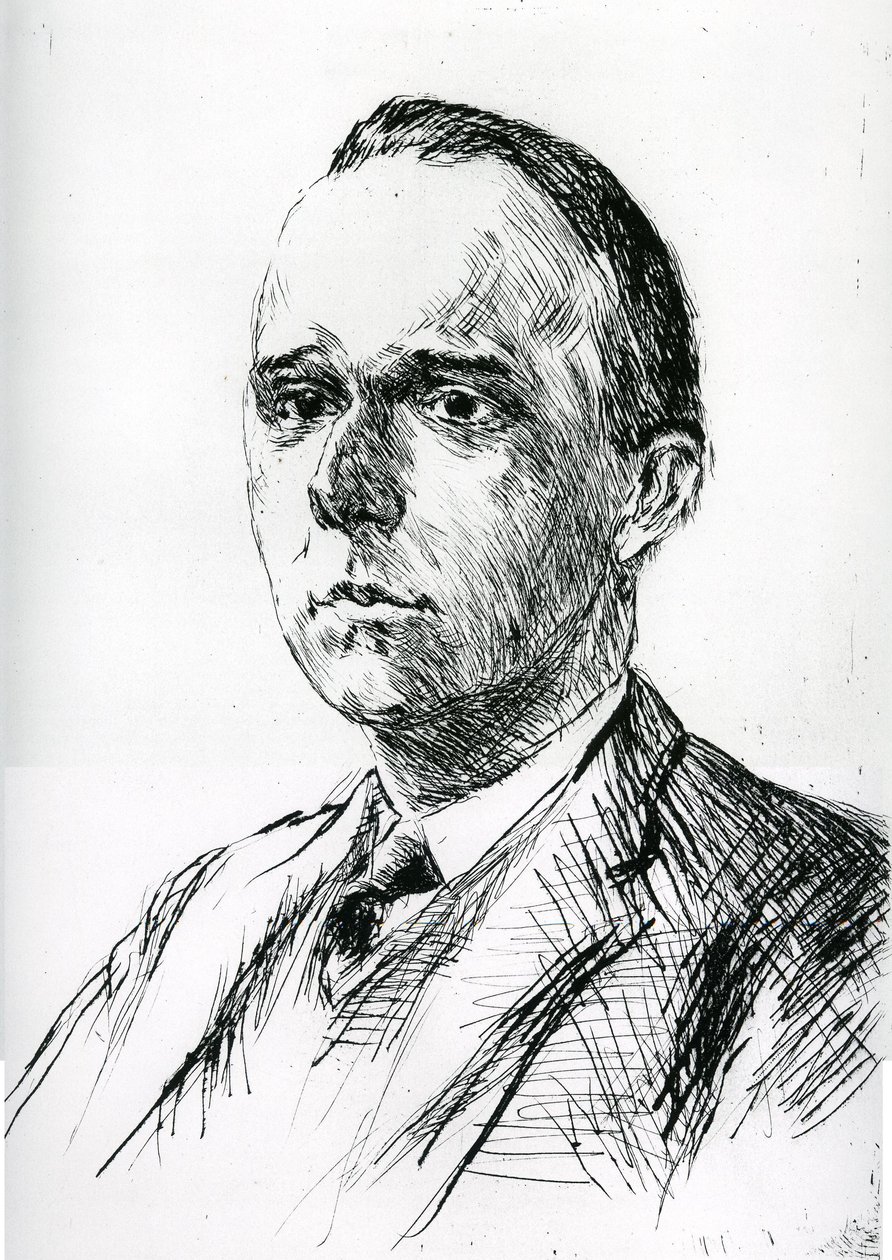 Werner Jaeger door Max Liebermann