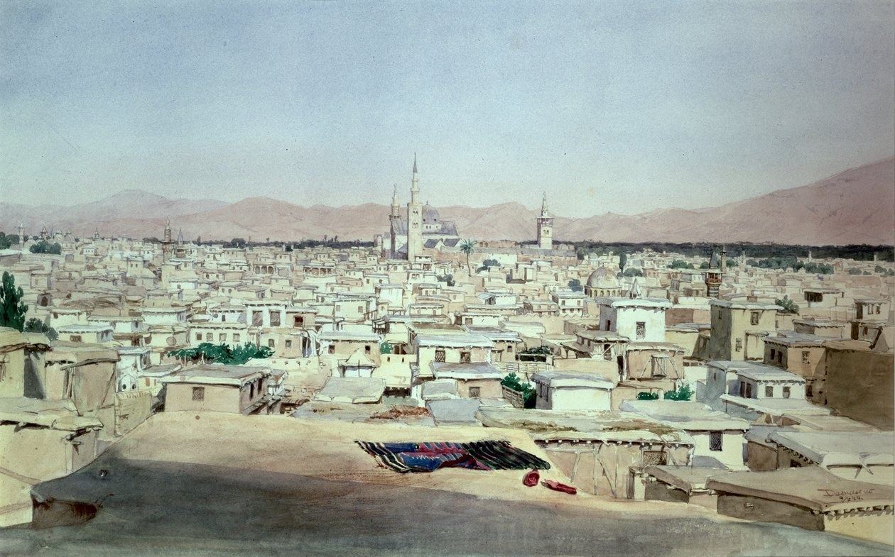 Damascus, 1844 door Max Schmidt