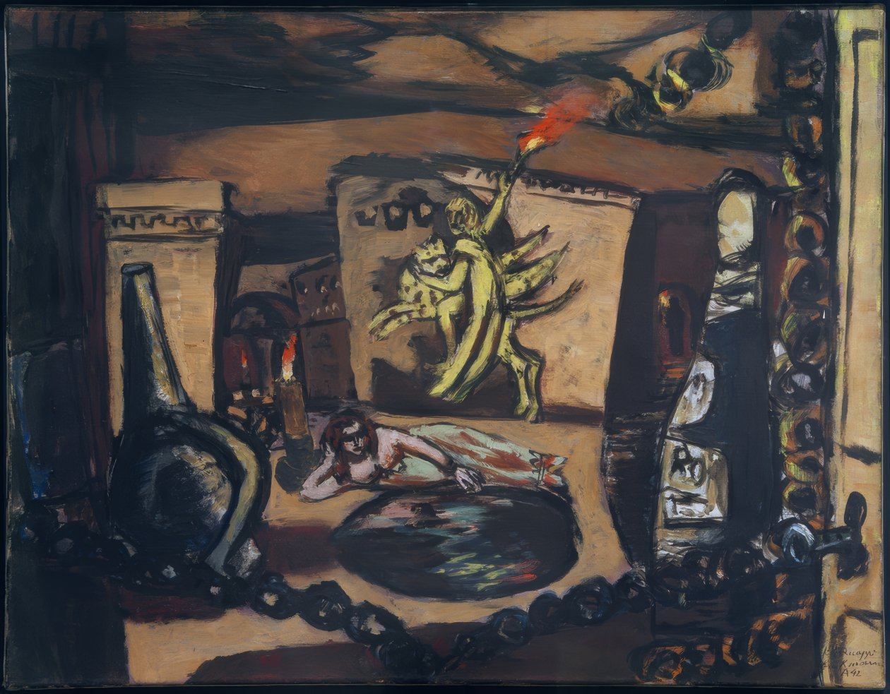 Apollo door Max Beckmann