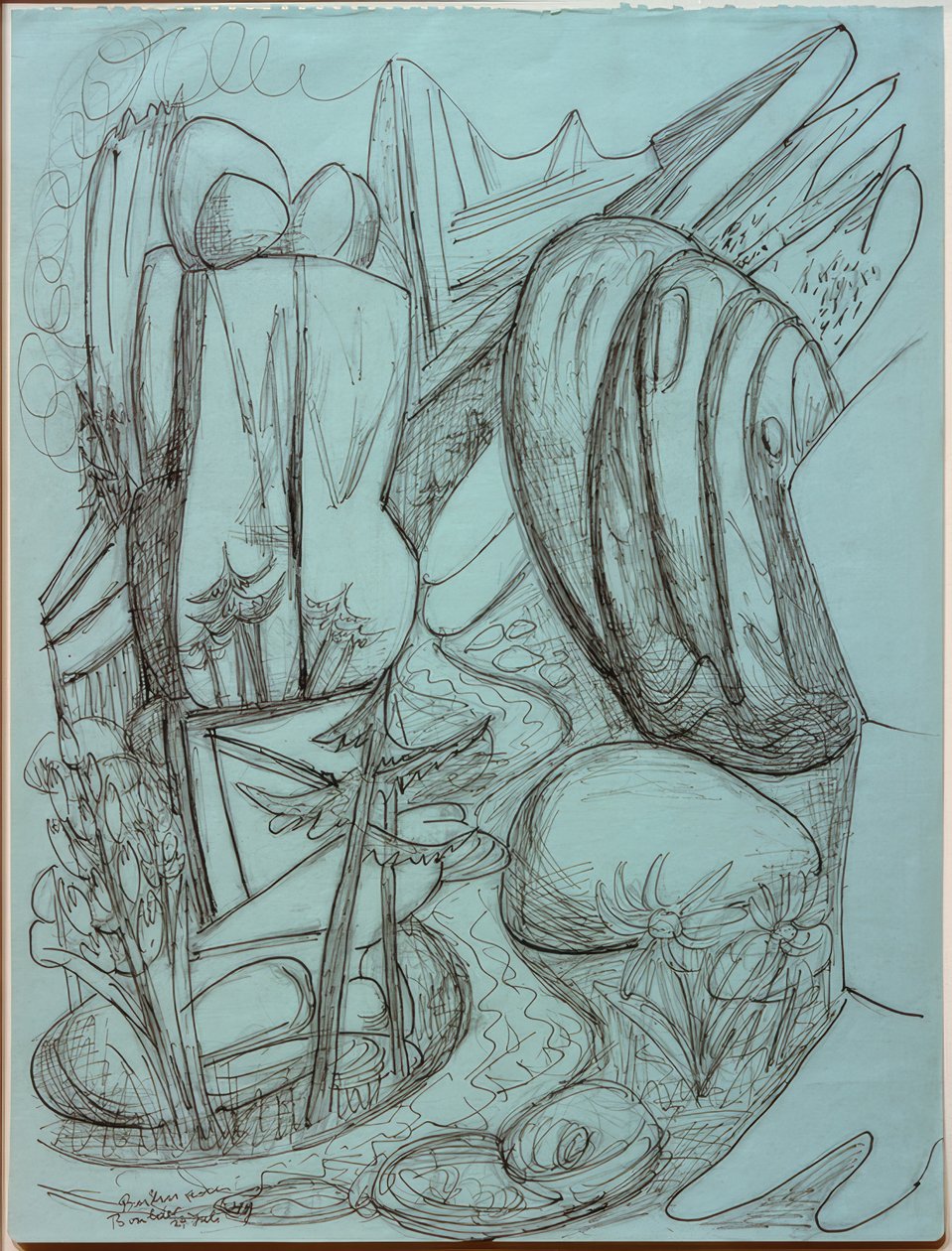 Boulder, Colorado door Max Beckmann
