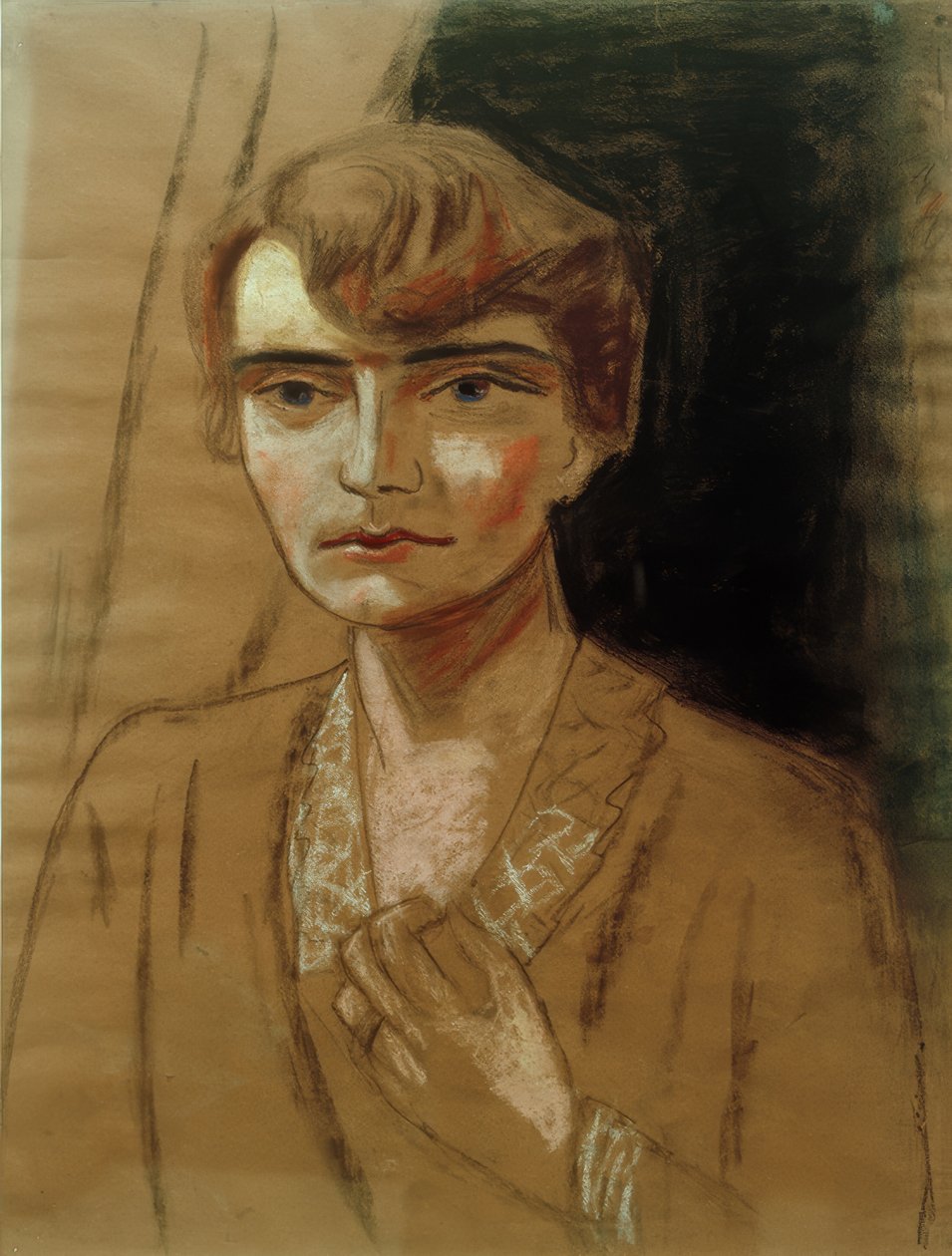 Portret Naïla door Max Beckmann